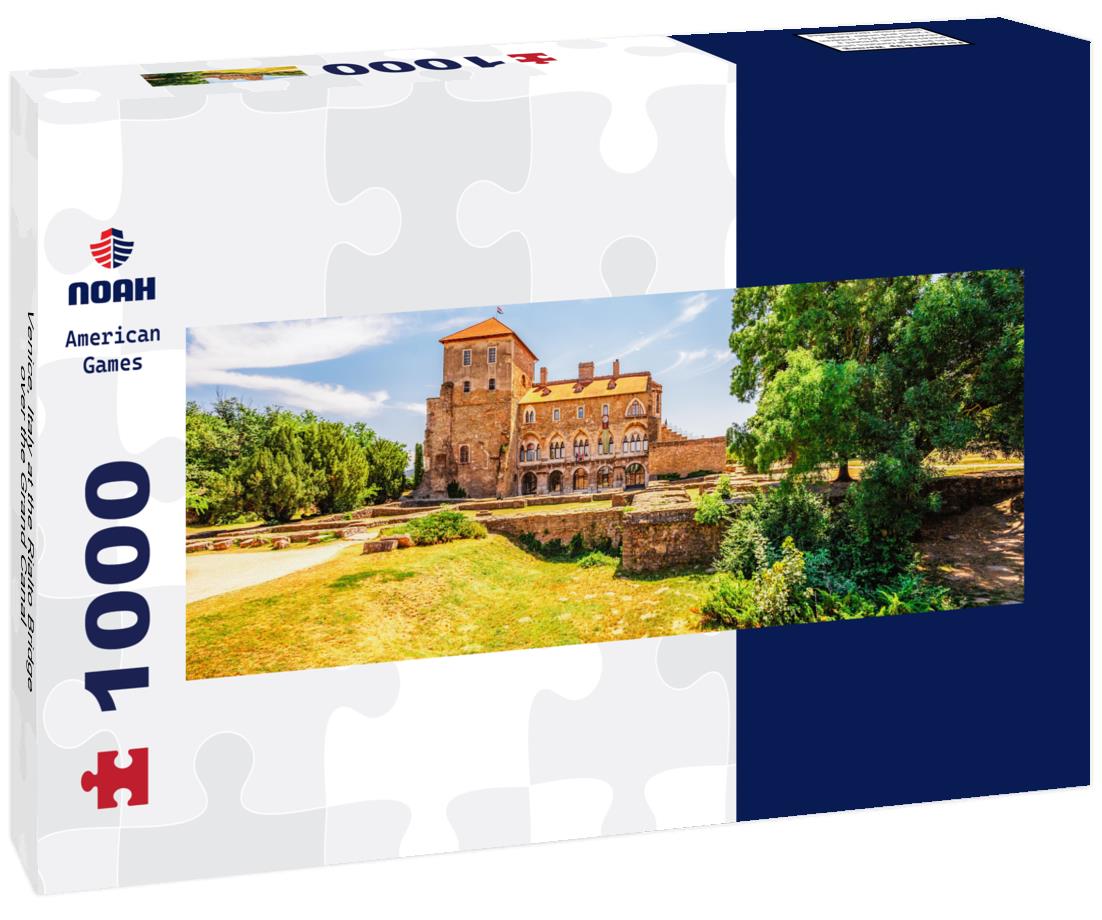 Noah Jigsaw Puzzle Venice, Italy at the Rialto Bridge over the Grand Canal Panorama 1000 Pieces