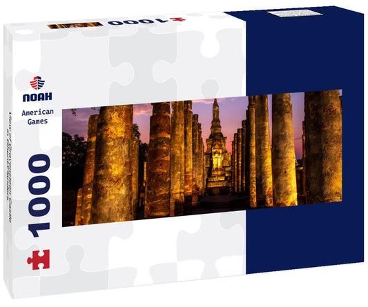 Gravensteen Castle in Ghent/Flanders 1000pc Panoramic Puzzle