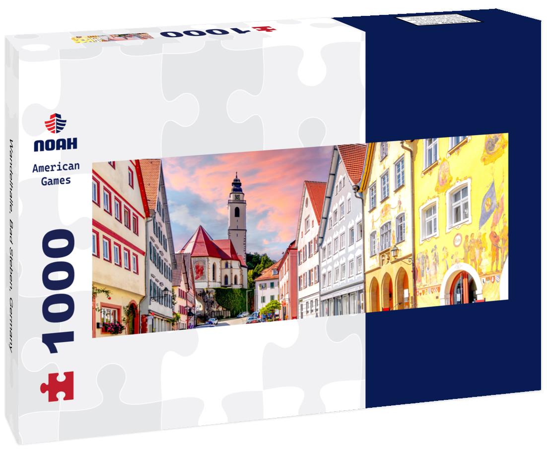 Noah Jigsaw Puzzle Wandelhalle, Bad Steben, Germany Panorama 1000 Pieces