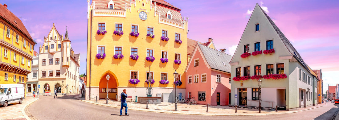 Wilmington, North Carolina, USA 1000pc Panoramic Puzzle