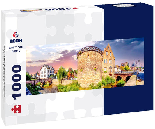 Noah Jigsaw Puzzle View of the Millomeris waterfall. Limassol district, Cyprus Panorama 1000 Pieces