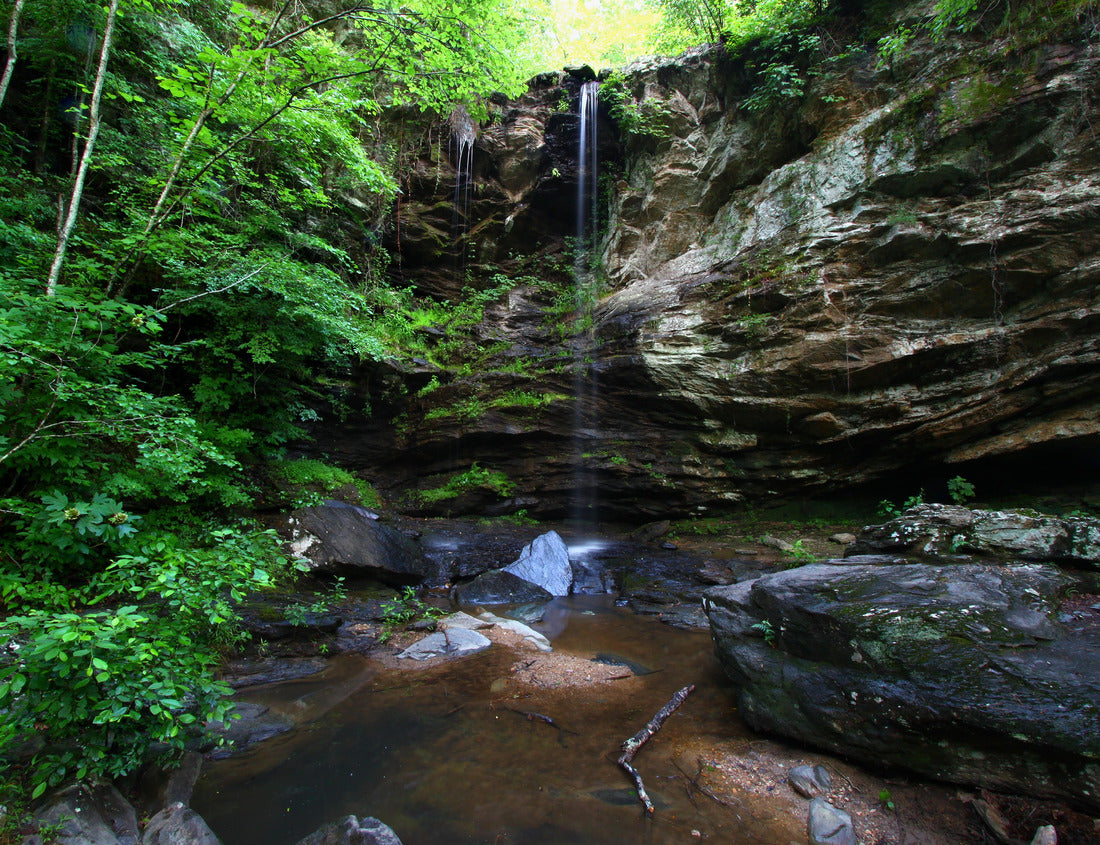 Noah Jigsaw Puzzle Waterfall flows through the wilderness of the Talladega National Forest in Alabama 1000 Pieces