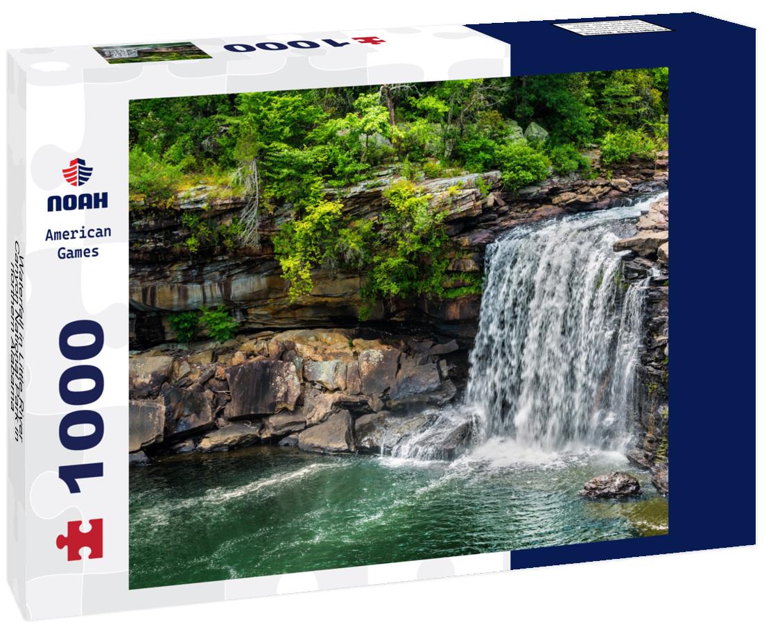 Noah Jigsaw Puzzle Waterfall in Little River Canyon National Park in northern Alabama 1000 Pieces