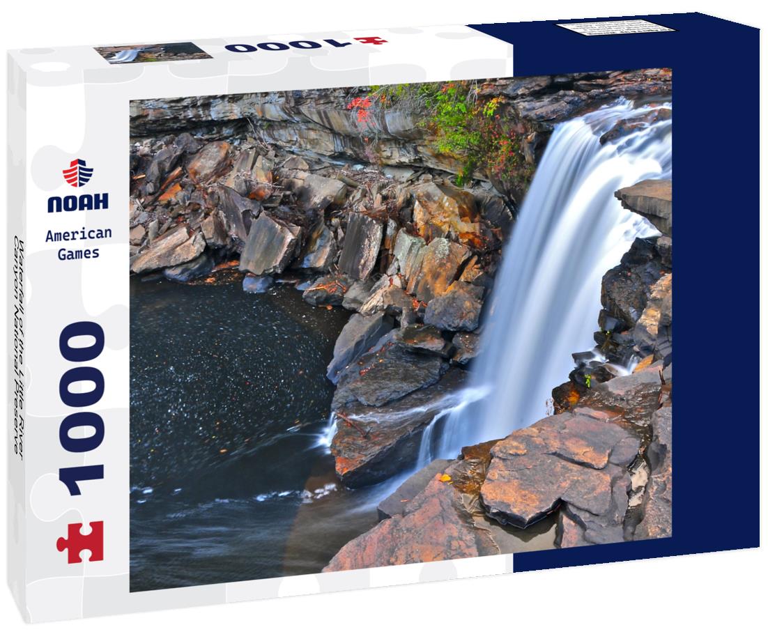 Noah Jigsaw Puzzle Waterfall of the Little River Canyon National Preserve 1000 Pieces