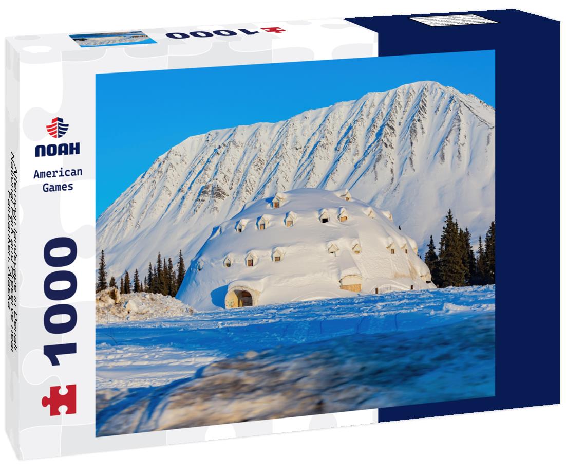 Noah Jigsaw Puzzle Afternoon landscape in Denali National Park and Preserve near Fairbanken, Alaska 1000 Pieces