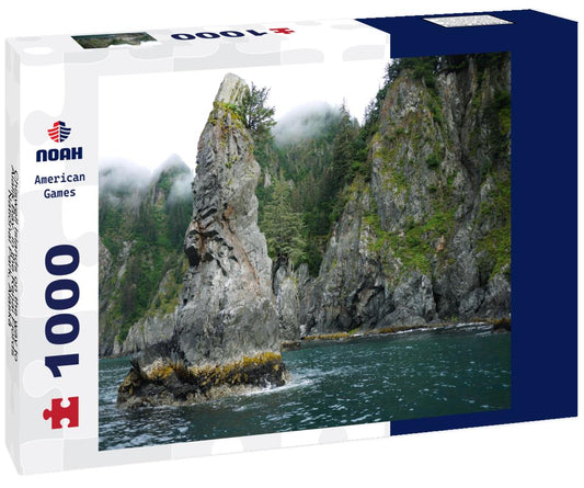 Noah Jigsaw Puzzle Chiswell Islands on the way to Aialik Bay, in the Kenai Fjords National Park, Alaska 1000 Pieces