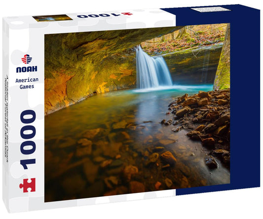 Noah Jigsaw Puzzle A hidden waterfall in the Ozark National Forest of Arkansas 1000 Pieces