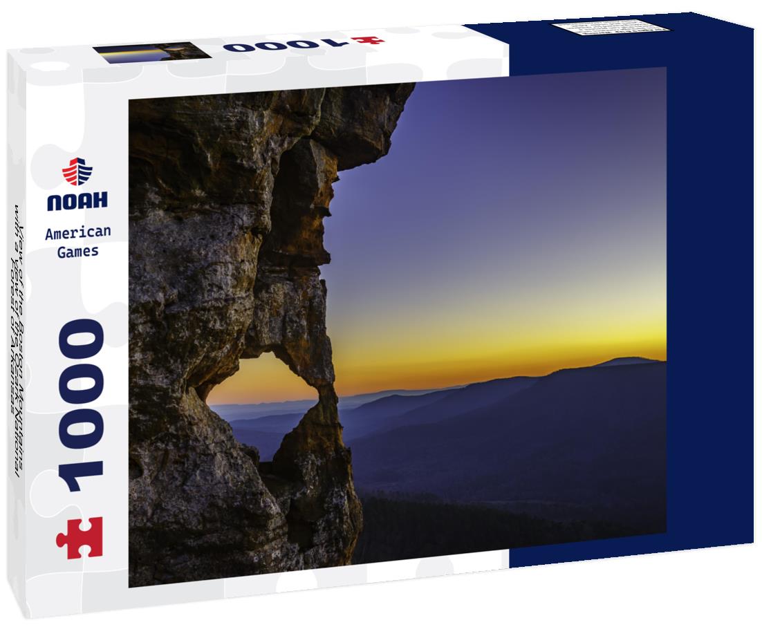 the Boston Mountains with a the Ozark National Forest of Arkansas 1000pc Puzzle