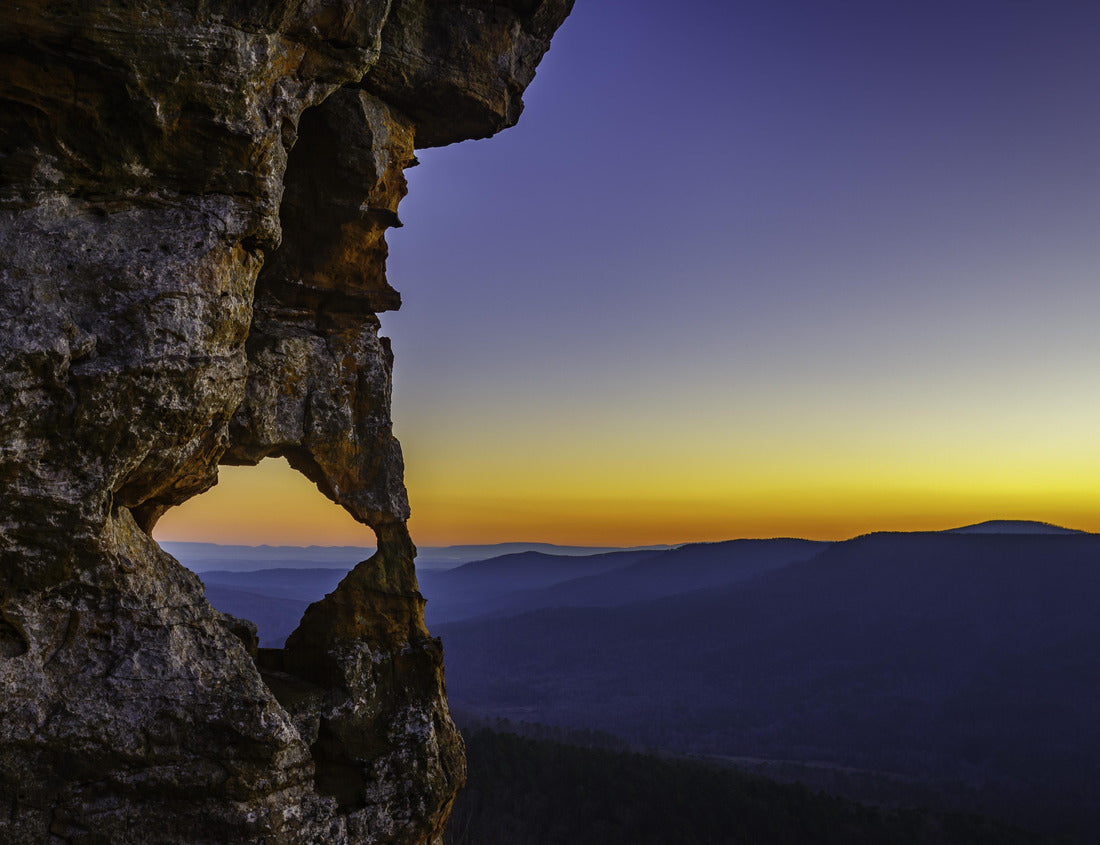 the Boston Mountains with a the Ozark National Forest of Arkansas 1000pc Puzzle