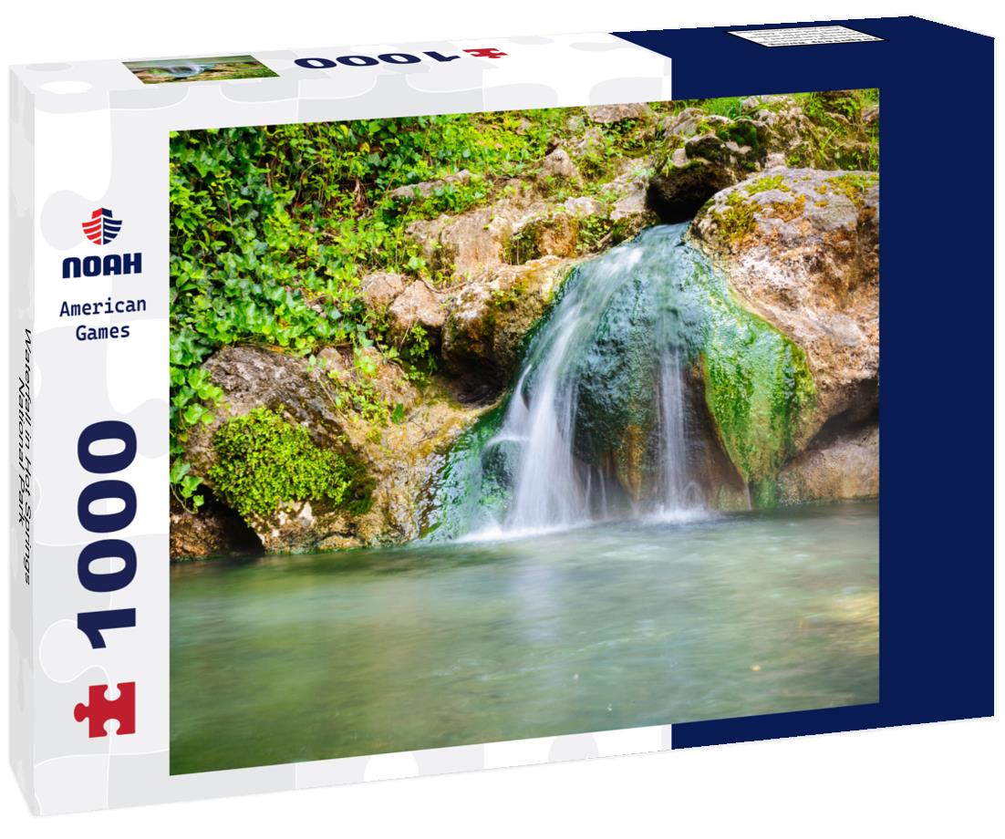 Noah Jigsaw Puzzle Waterfall in Hot Springs National Park 1000 Pieces