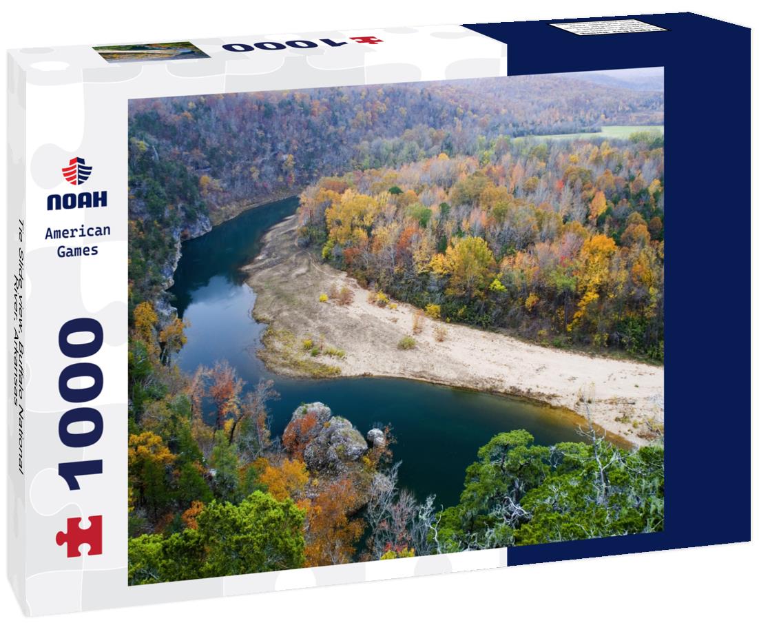 Tie Slide view, Buffalo National River, Arkansas 1000pc Puzzle