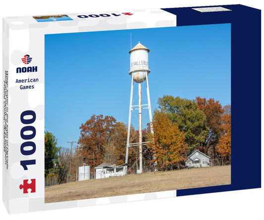 Noah Jigsaw Puzzle Water tower in the town of DeValls Bluff and county seat in southern Prairie County, Arkansas 1000 Pieces