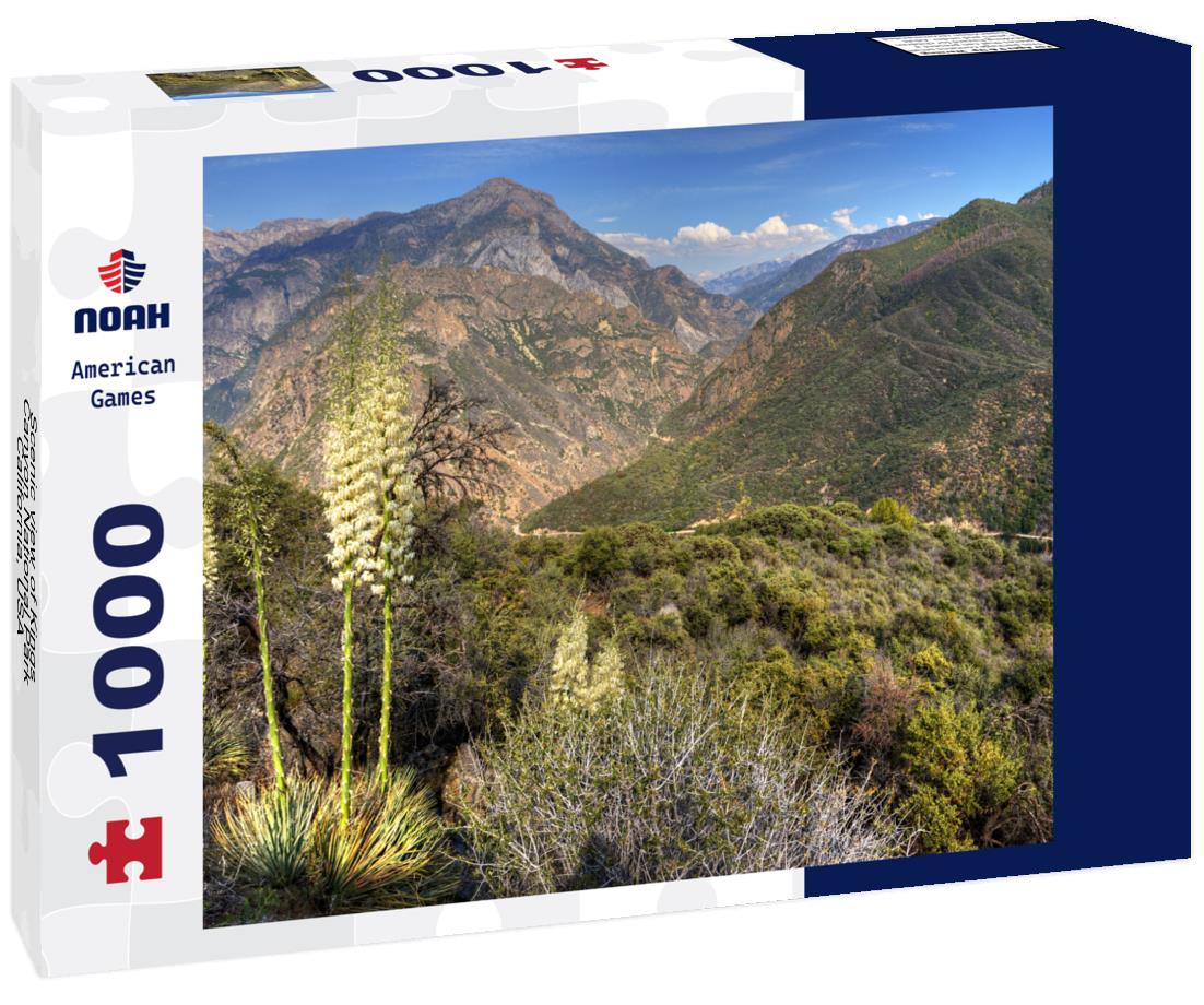 Noah Jigsaw Puzzle Scenic view of Kings Canyon National Park, California, USA 1000 Pieces