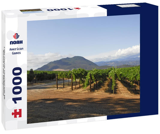 Noah Jigsaw Puzzle Lake County Vineyard with Mt. Konocti in the background 1000 Pieces