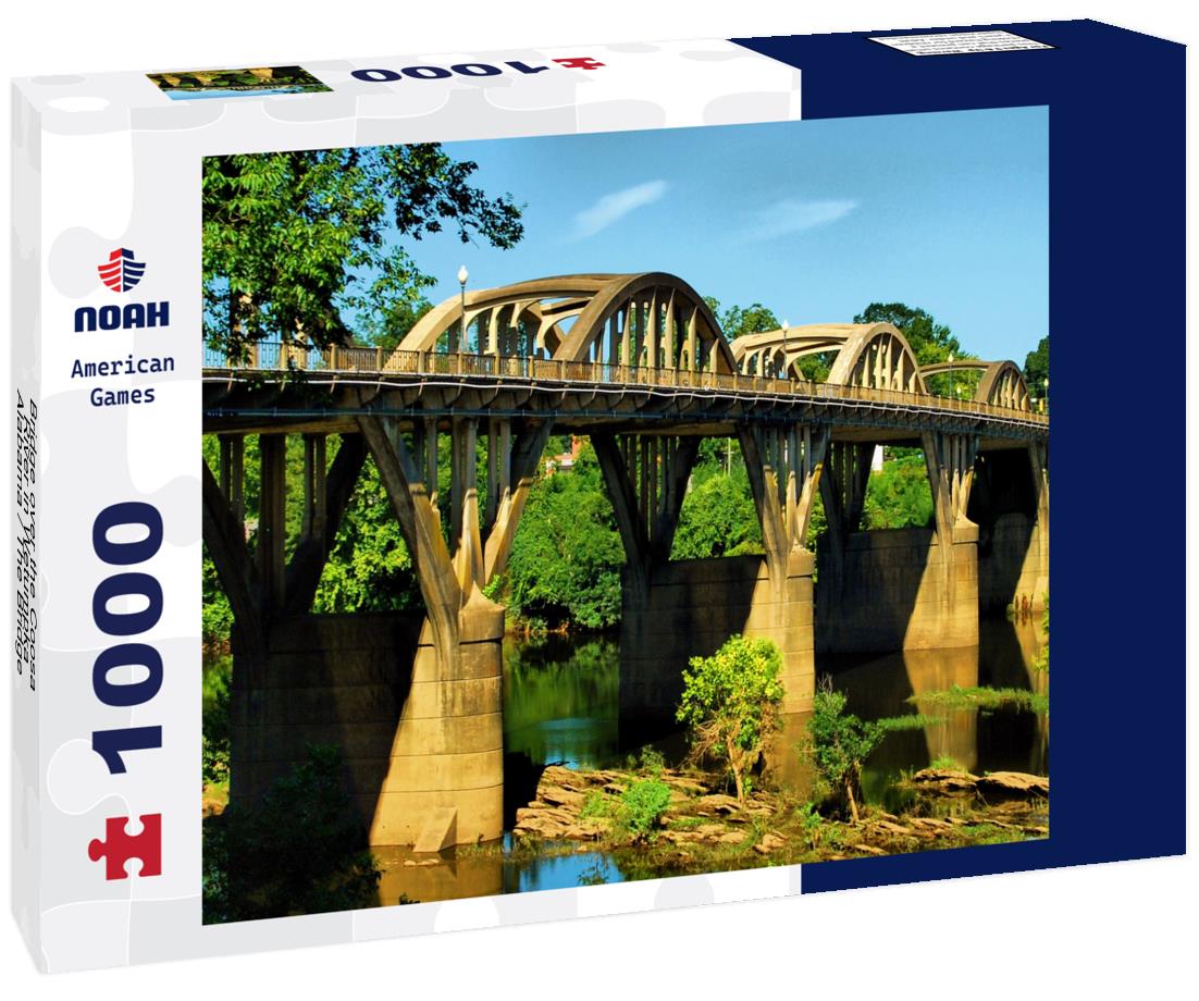 Noah Jigsaw Puzzle Bridge over the Coosa River in Wetumpka, Alabama / The Bridge 1000 Pieces