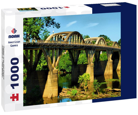 Noah Jigsaw Puzzle Bridge over the Coosa River in Wetumpka, Alabama / The Bridge 1000 Pieces
