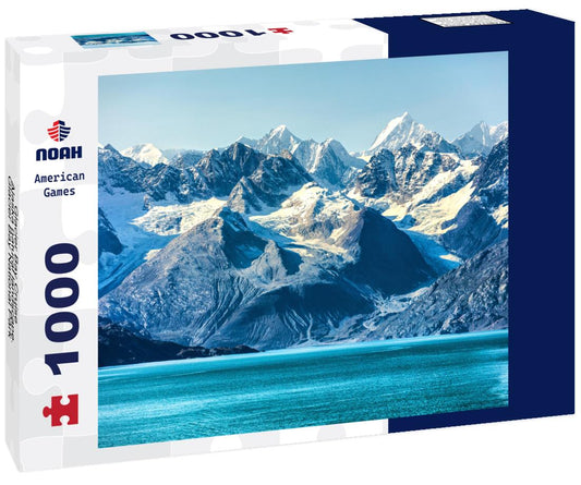 Noah Jigsaw Puzzle Glacier Bay Cruise - Alaska natural landscape. Glacier Bay National Park in Alaska, USA 1000 Pieces