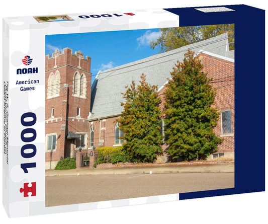 Noah Jigsaw Puzzle The W. S. Graham Memorial Presbyterian Church on Dillard Avenue in Forrest City, Arkansas 1000 Pieces