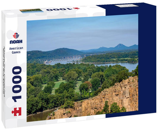 Noah Jigsaw Puzzle Arkansas River Emerald Park North Little Rock Arkansas 1000 Pieces