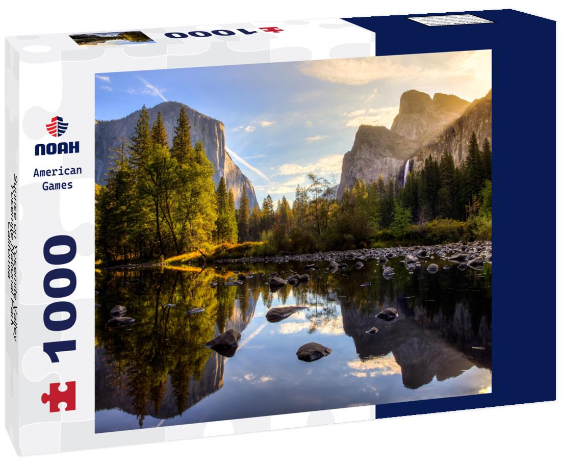 Noah Jigsaw Puzzle Sunrise on Yosemite Valley, Yosemite National Park, California 1000 Pieces