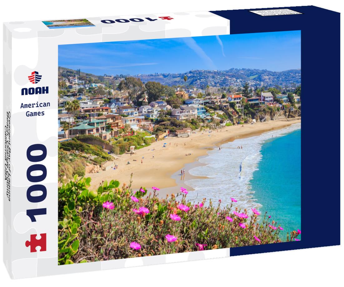 Noah Jigsaw Puzzle Crescent Bay of Laguna Beach, Orange County, California USA 1000 Pieces