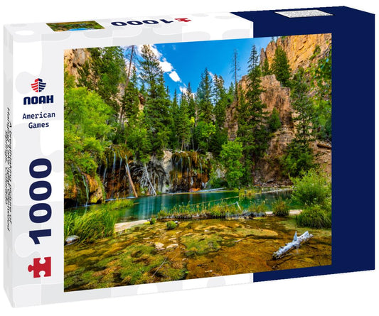 Noah Jigsaw Puzzle A breathtaking picture of Hanging Lake near Glenwood Springs, Colorado 1000 Pieces