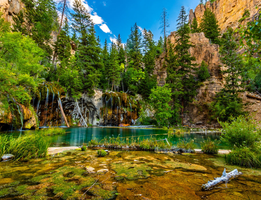 Noah Jigsaw Puzzle A breathtaking picture of Hanging Lake near Glenwood Springs, Colorado 1000 Pieces