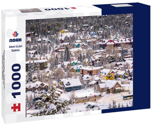 Noah Jigsaw Puzzle Breckenridge, Colorado, USA City skyline in winter at dawn 1000 Pieces