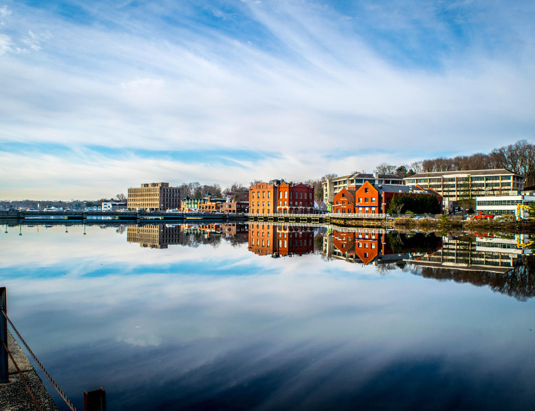 Noah Jigsaw Puzzle Westport CT Downtown Bridge 1000 Pieces