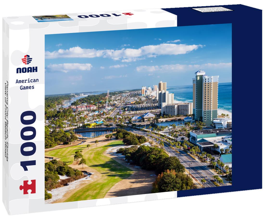 Panama City Beach, Florida, view of Front Beach Road 1000pc Puzzle