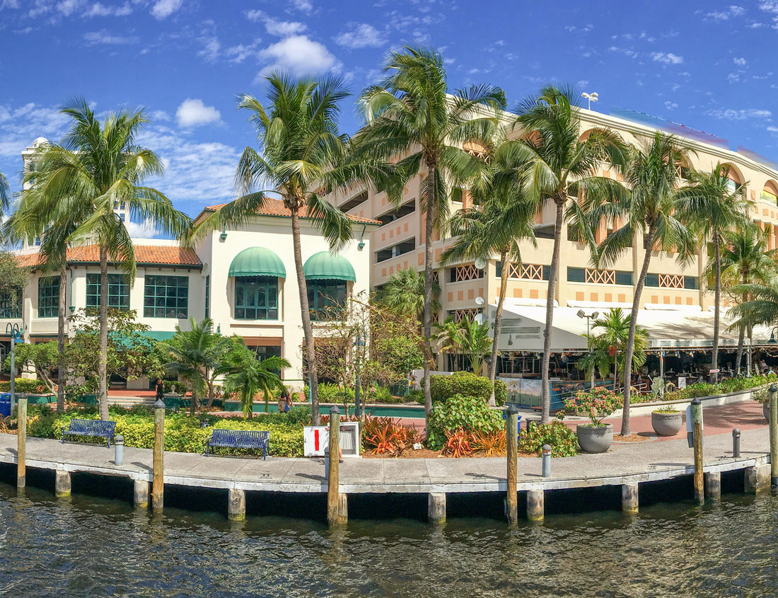 Noah Jigsaw Puzzle Beautiful river walk promenade, Fort Lauderdale 1000 Pieces