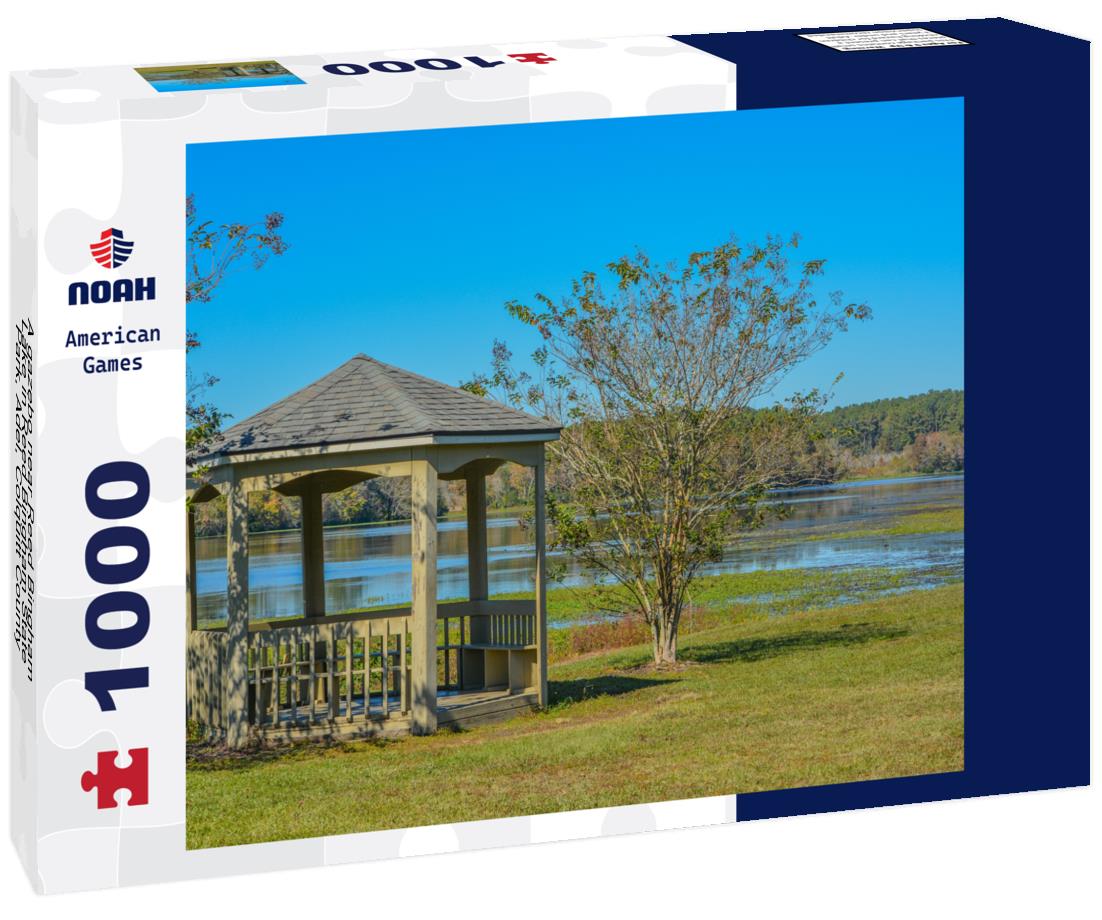 Noah Jigsaw Puzzle A gazebo near Reed Bingham Lake in Reed Bingham State Park, Adel, Colquitt County, Georgia 1000 Pieces