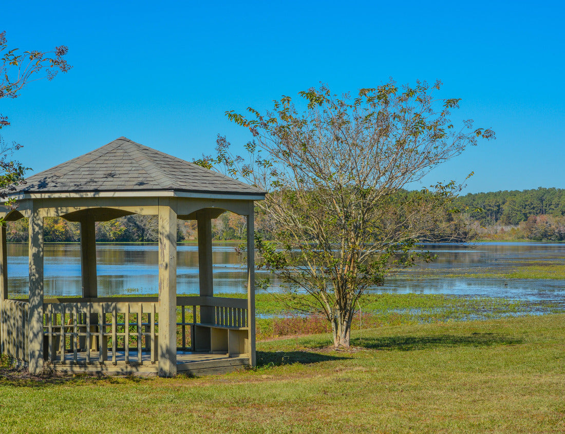Noah Jigsaw Puzzle A gazebo near Reed Bingham Lake in Reed Bingham State Park, Adel, Colquitt County, Georgia 1000 Pieces