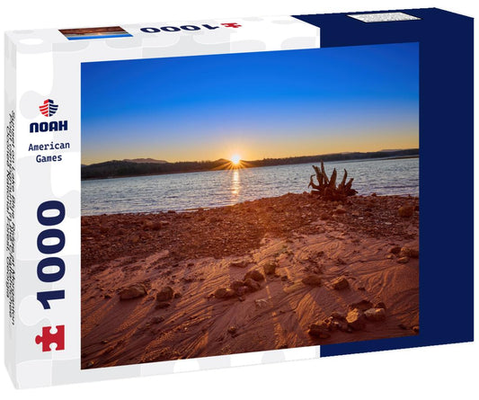 Noah Jigsaw Puzzle Sunset on Lake Blue Ridge at Morganton Point campground in the Chattahochee-Oconee National Forest, Georgia 1000 Pieces