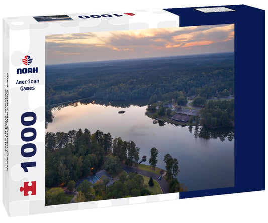 Noah Jigsaw Puzzle Rock Eagle Lake, Putnam County, Georgia, USA at dusk 1000 Pieces