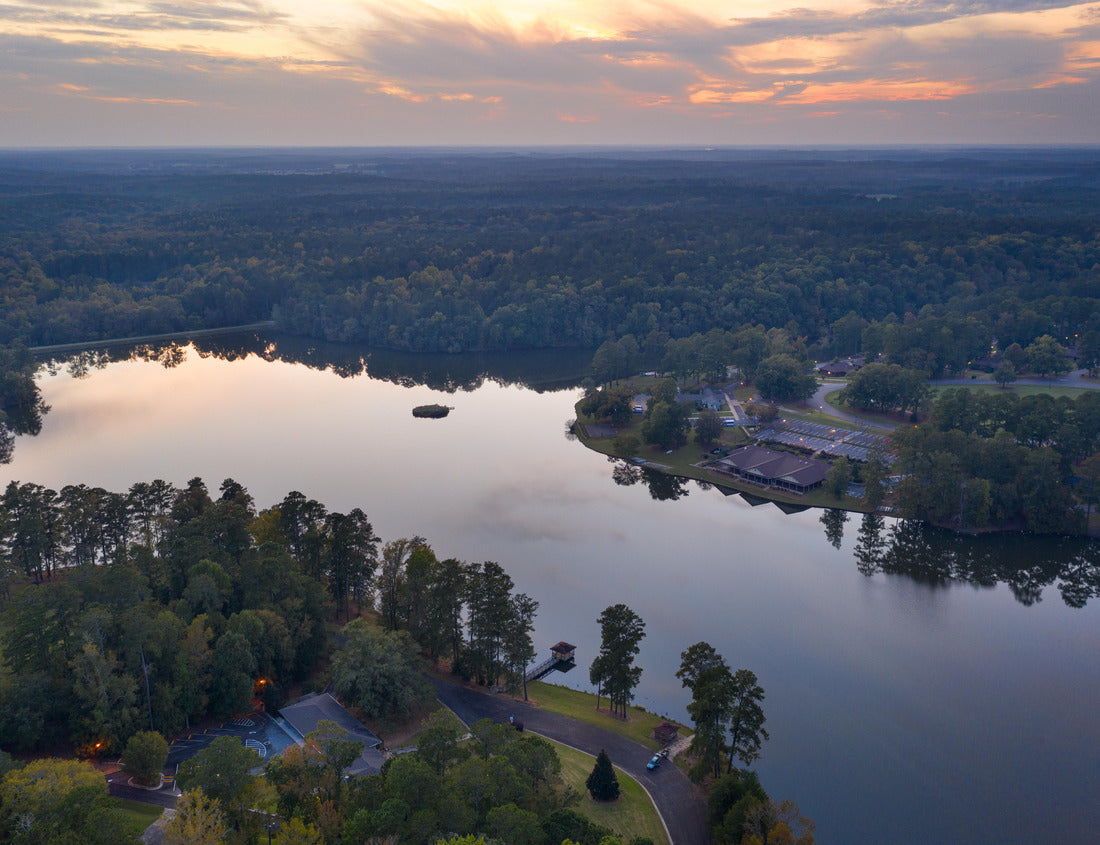 Noah Jigsaw Puzzle Rock Eagle Lake, Putnam County, Georgia, USA at dusk 1000 Pieces