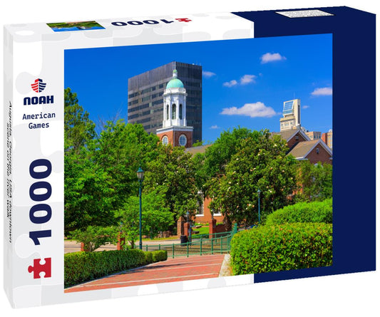 Noah Jigsaw Puzzle Augusta, Georgia, USA downtown scene on the river walk 1000 Pieces