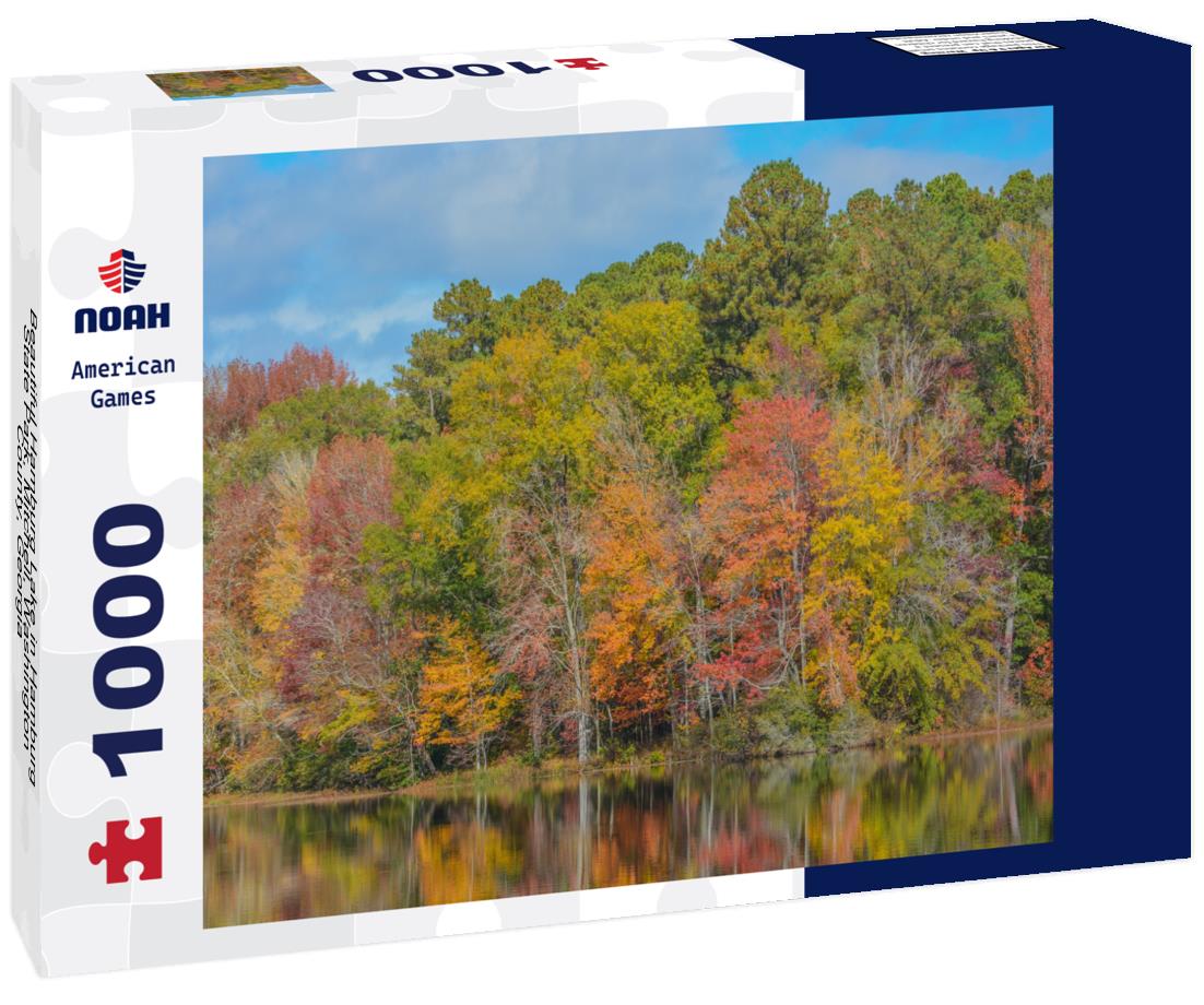 Noah Jigsaw Puzzle Beautiful Hamburg Lake in Hamburg State Park, Mitchell, Washington County, Georgia 1000 Pieces