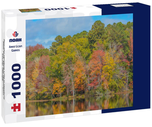 Noah Jigsaw Puzzle Beautiful Hamburg Lake in Hamburg State Park, Mitchell, Washington County, Georgia 1000 Pieces