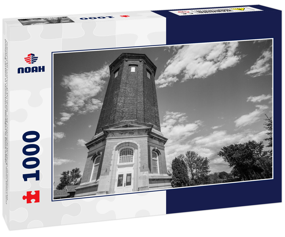 Schoolcraft Historical Museum. The Historical Museum of Schoolcraft County is unique in that it is housed in the former brick water tower and pumping station in Manistique Michigan in black white