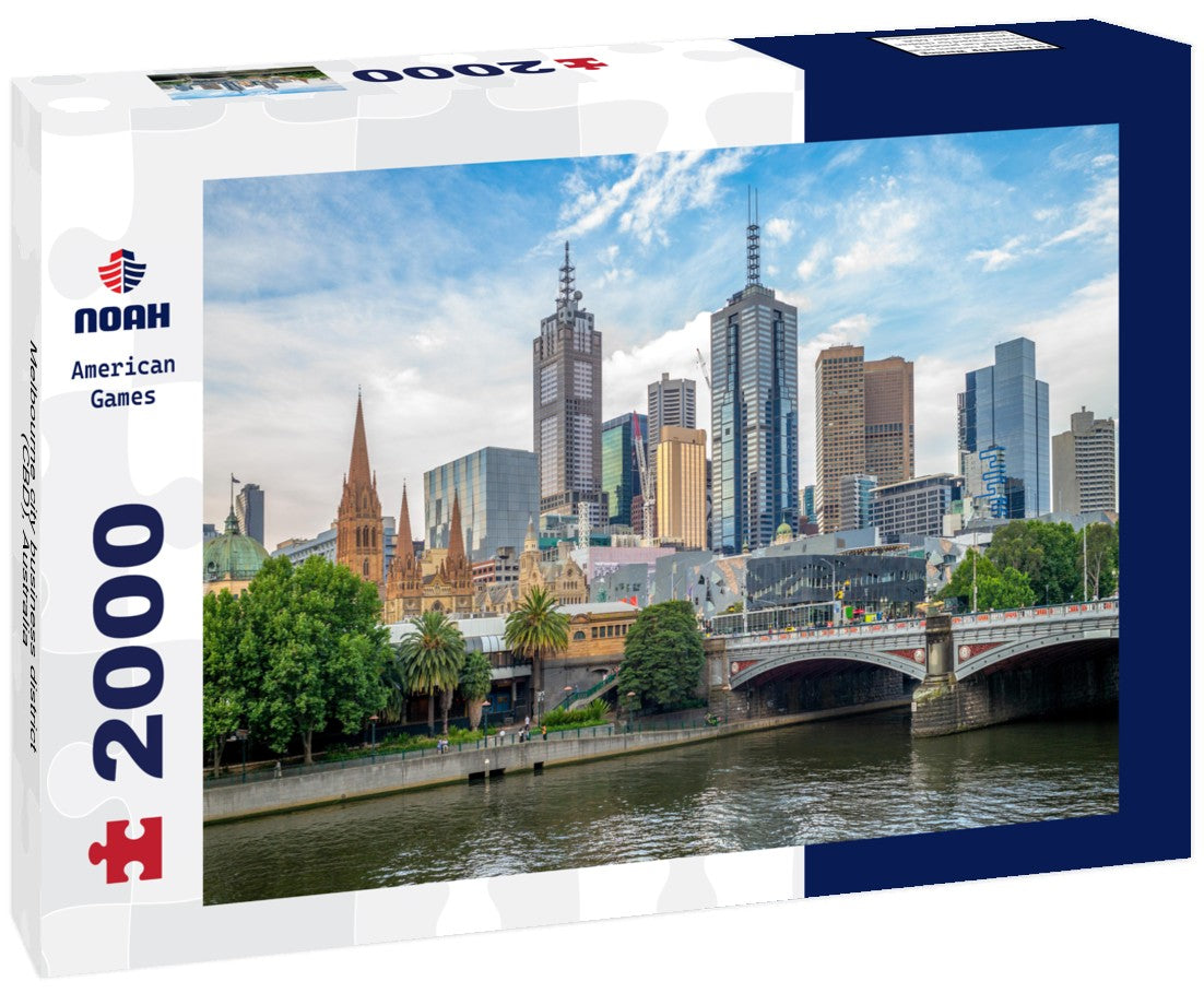 Melbourne city business district (CBD), Australia 2000pc Puzzle