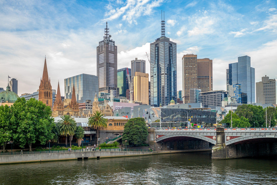 Melbourne city business district (CBD), Australia 2000pc Puzzle