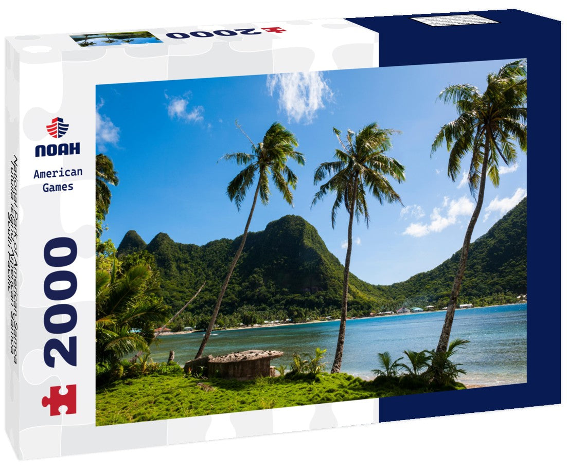 Noah Jigsaw Puzzle National Park of American Samoa, Tutuila island, American Samoa, South Pacific 2000 pieces