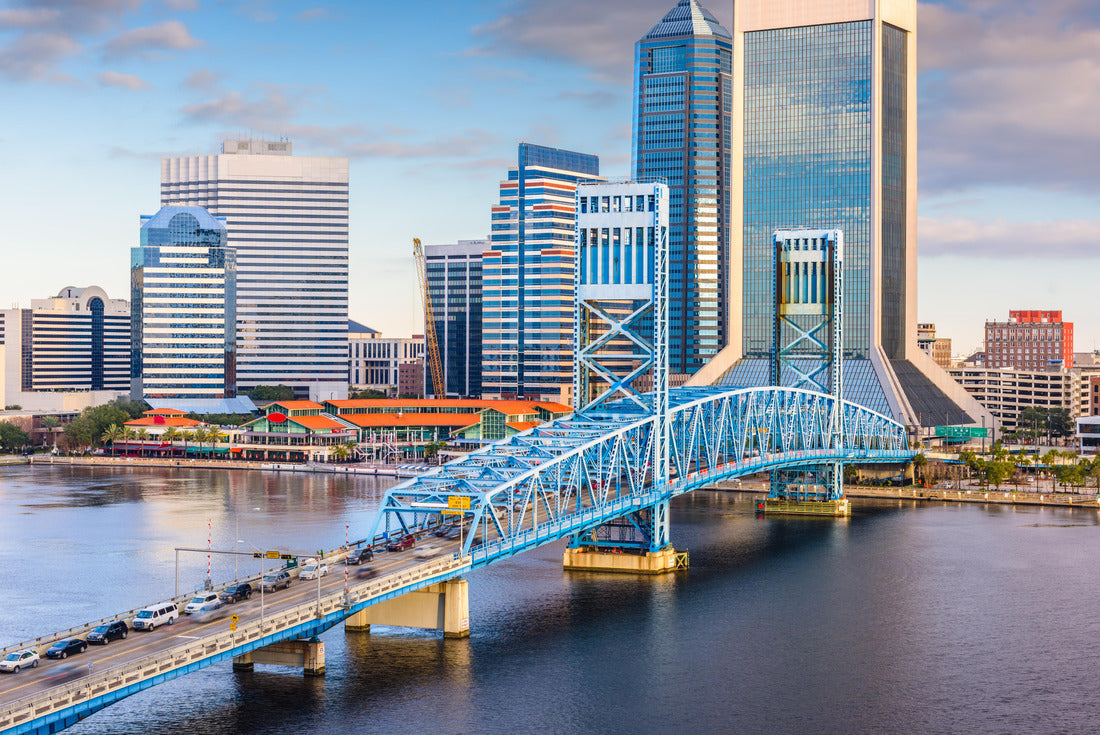 Jacksonville, Florida, USA downtown skyline in the afternoon over St. Johns River 2000pc Puzzle