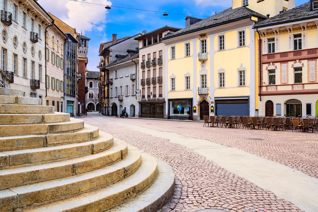 The central area of Bellinzona, Switzerland 2000pc Puzzle