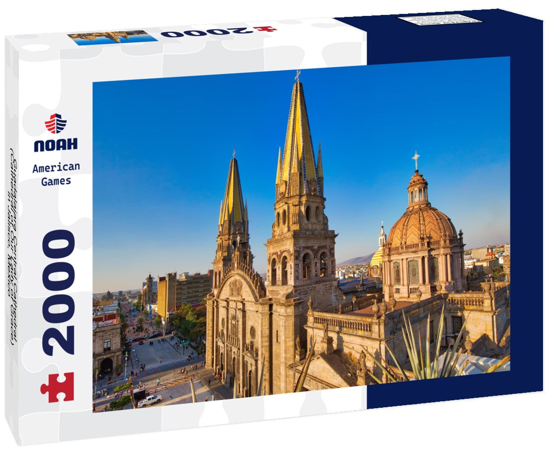 Guadalajara Central Cathedral (Cathedral of Our Lady of Grace), in Jalisco, Mexico 2000pc Puzzle