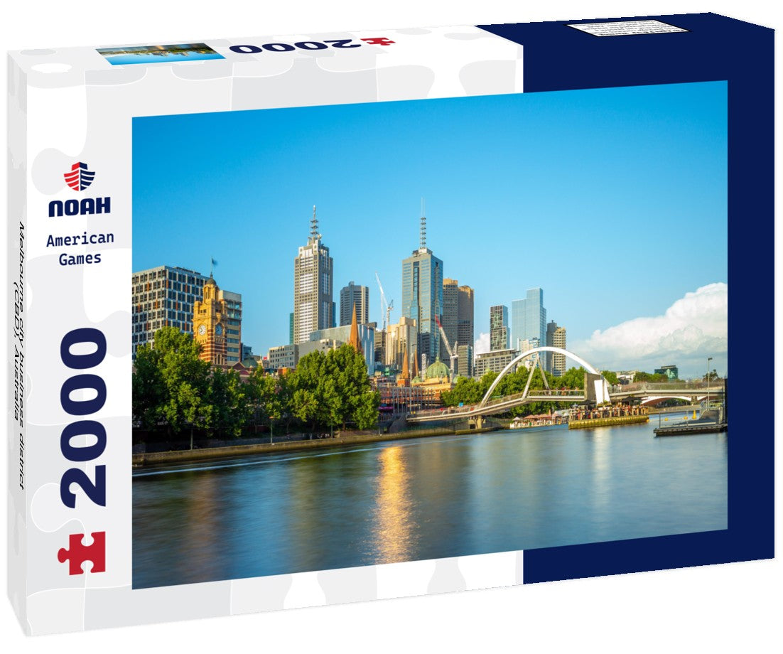 Melbourne city business district (CBD), Australia 2000pc Puzzle