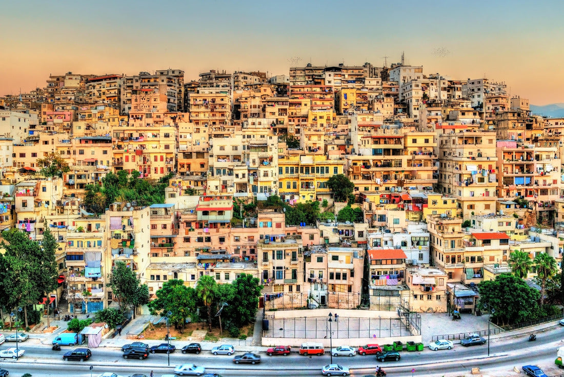 Cityscape of Tripoli, the largest city in northern Lebanon 2000pc Puzzle