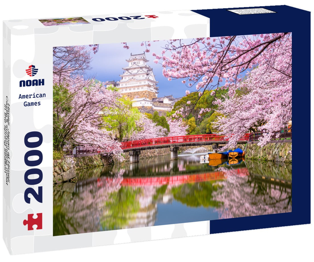 Himeji, Japan at Himeji Castle's surrounding moat in the spring season 2000pc Puzzle