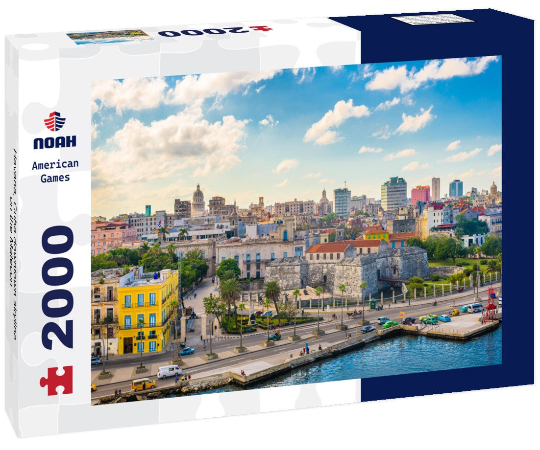 Havana, Cuba downtown skyline on the Malecon 2000pc Puzzle